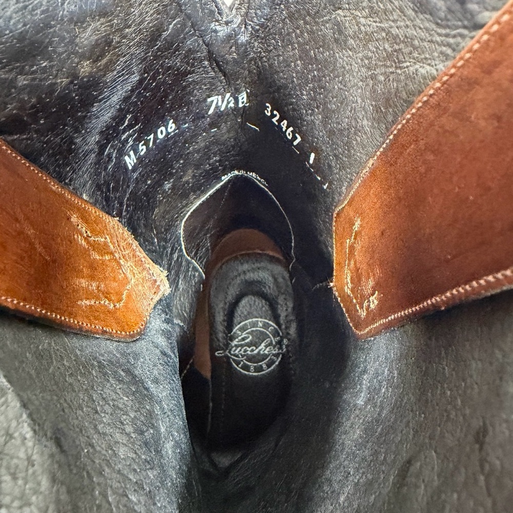 Brown Leather Western Boots - Picture 10 of 10